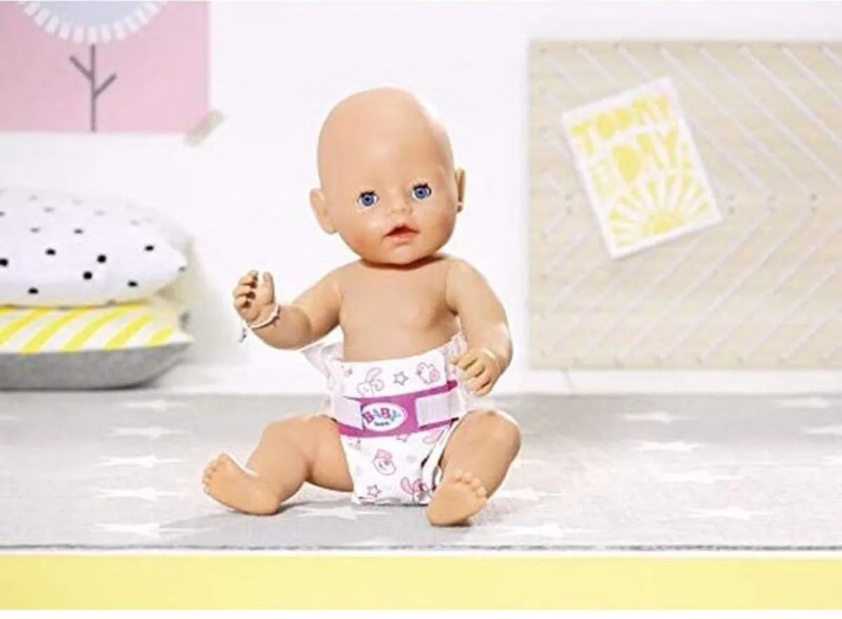 Baby Born Nappies 826508 - 5 Stuks - Wit