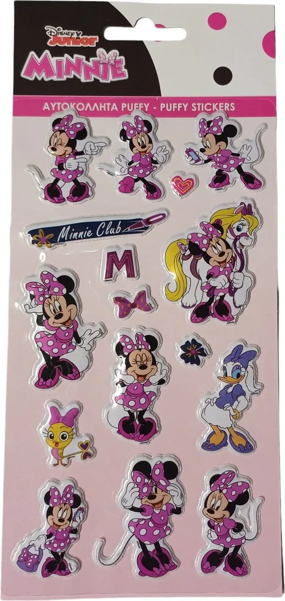 Disney Minnie 3D Stickers