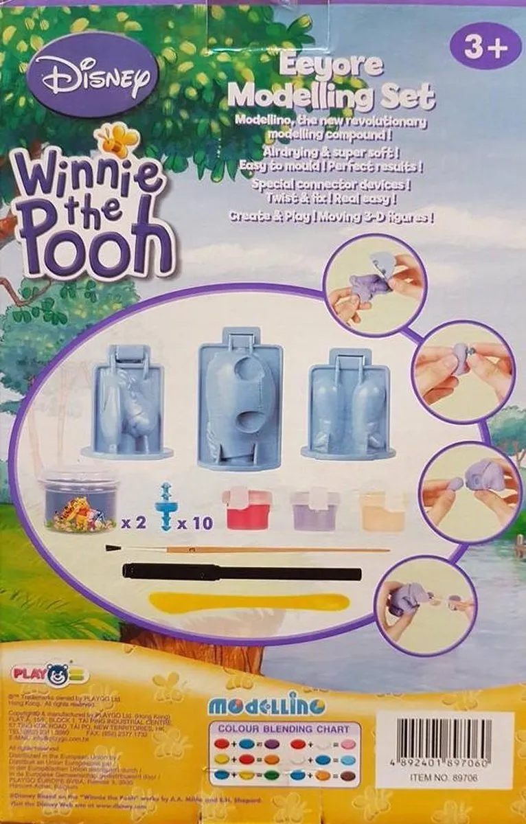 Disney Winnie de Pooh Modelleerset - Assorti
