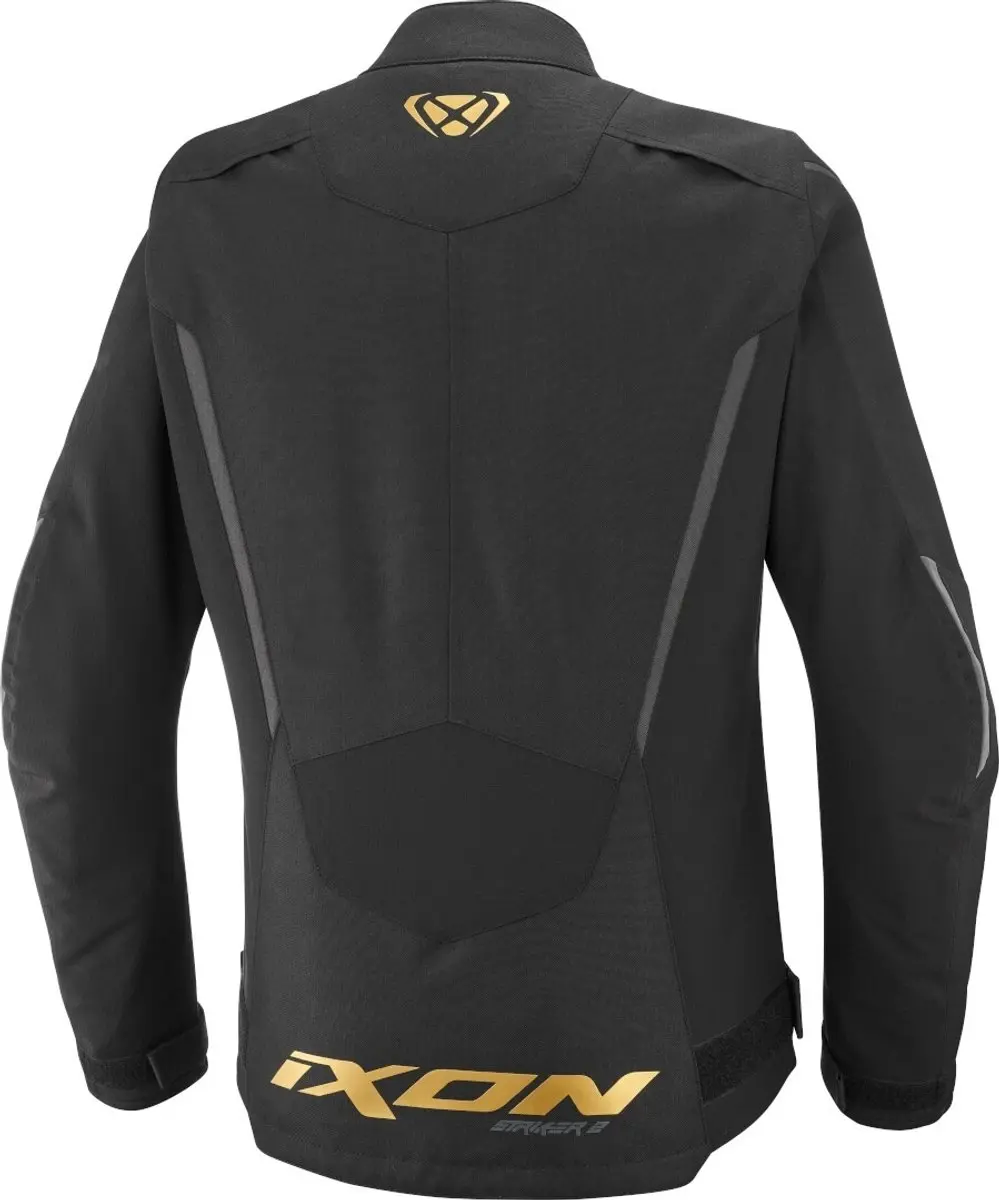 IXON Striker 2 Lady Motorjas - Zwart/Goud 3XL