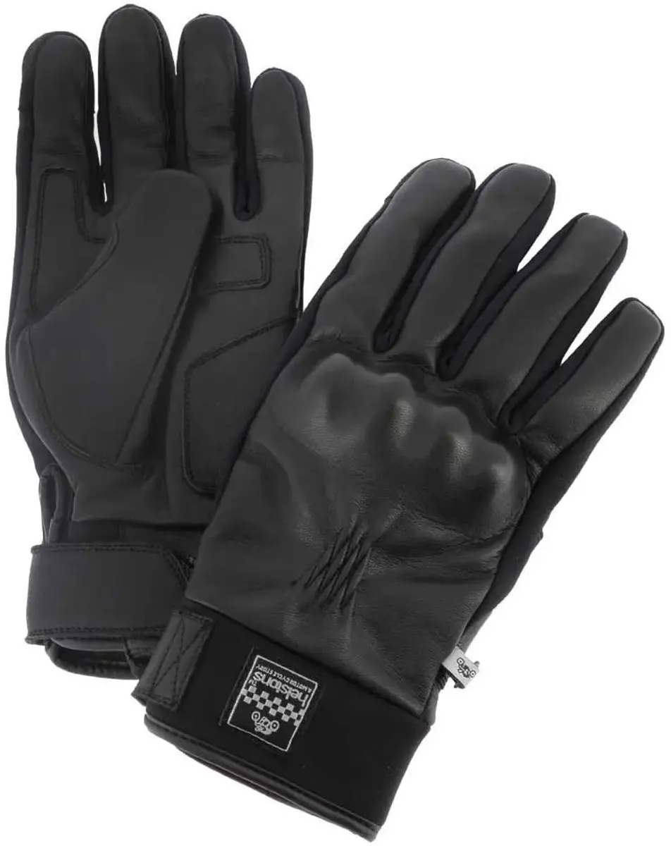 Helstons Justin Leren Handschoenen 2XL - Zwart