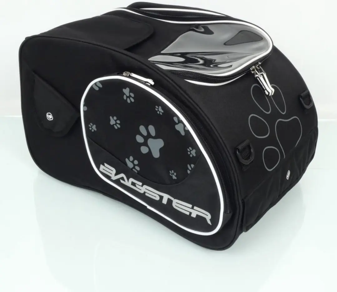Bagster Puppy 30L Tanktas Motor - Zwart/Grijs