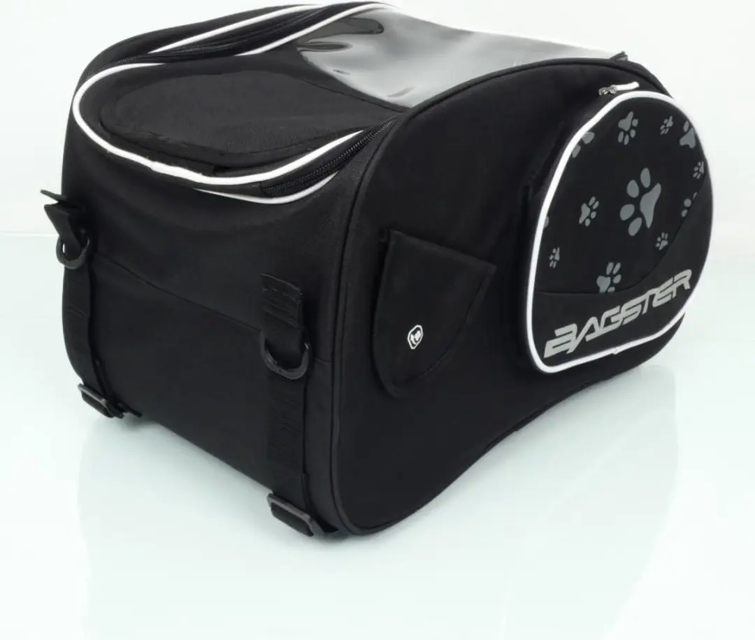 Bagster Puppy 30L Tanktas Motor - Zwart/Grijs