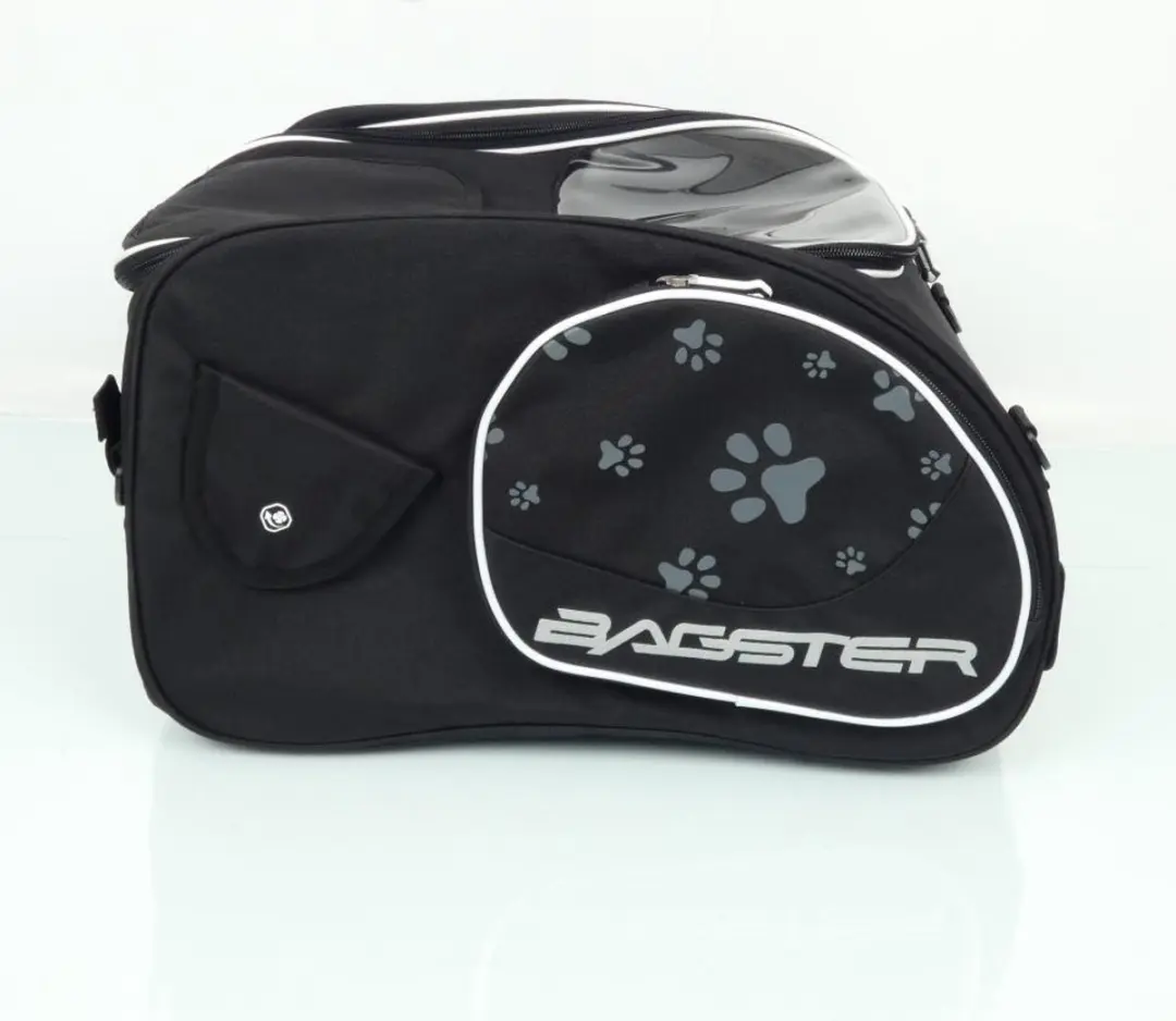 Bagster Puppy 30L Tanktas Motor - Zwart/Grijs