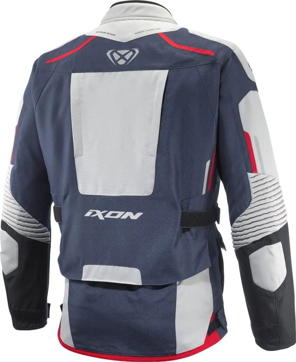 IXON Midgard Grege Motorjas - Marineblauw/Zwart - L