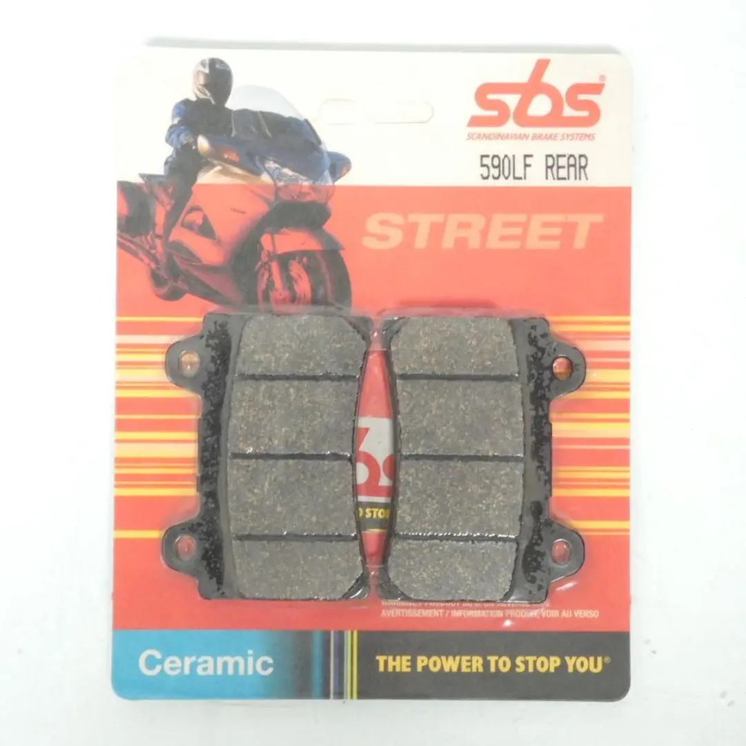 Plaquette de frein SBS pour Moto Yamaha 1600 XV 1999 à 2002 590LF Neuf