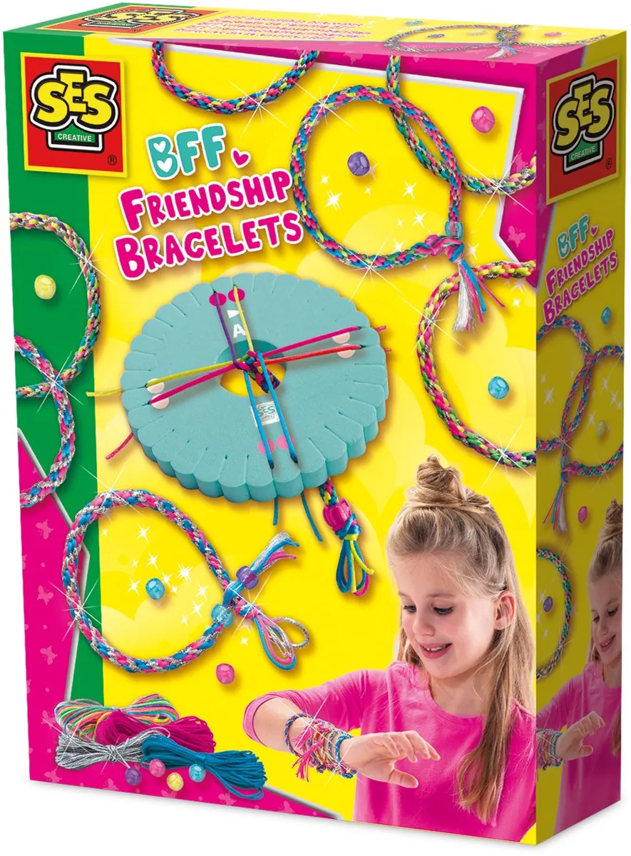 SES Creative BFF Vriendschapsarmbandjes - 4 Kleuren
