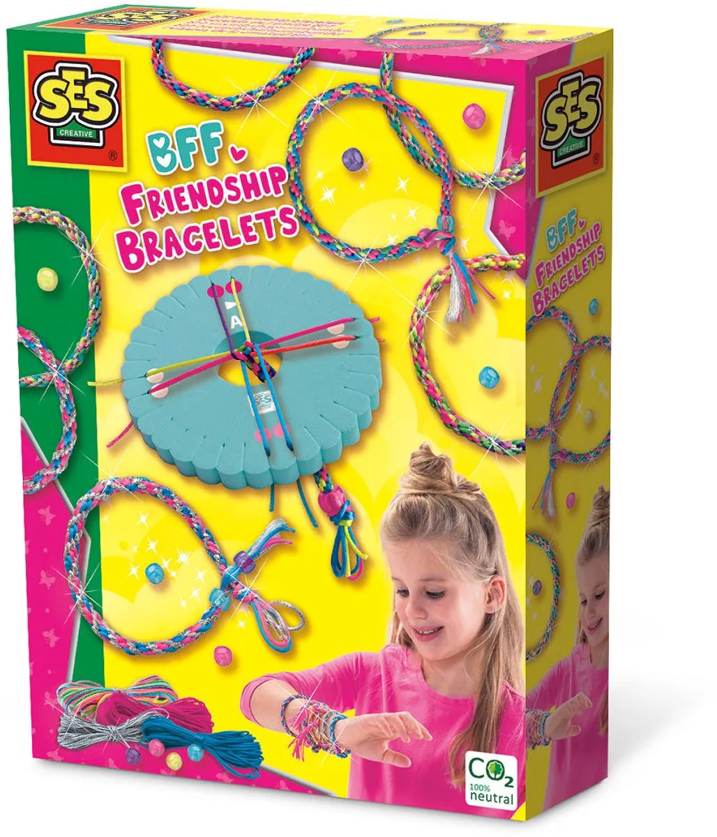 SES Creative BFF Vriendschapsarmbandjes - 4 Kleuren