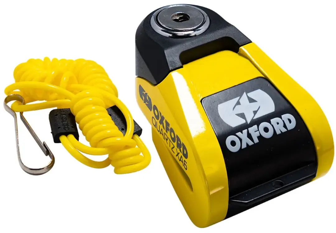 Oxford XA6 LK270 Fietsslot - Geel/Zwart