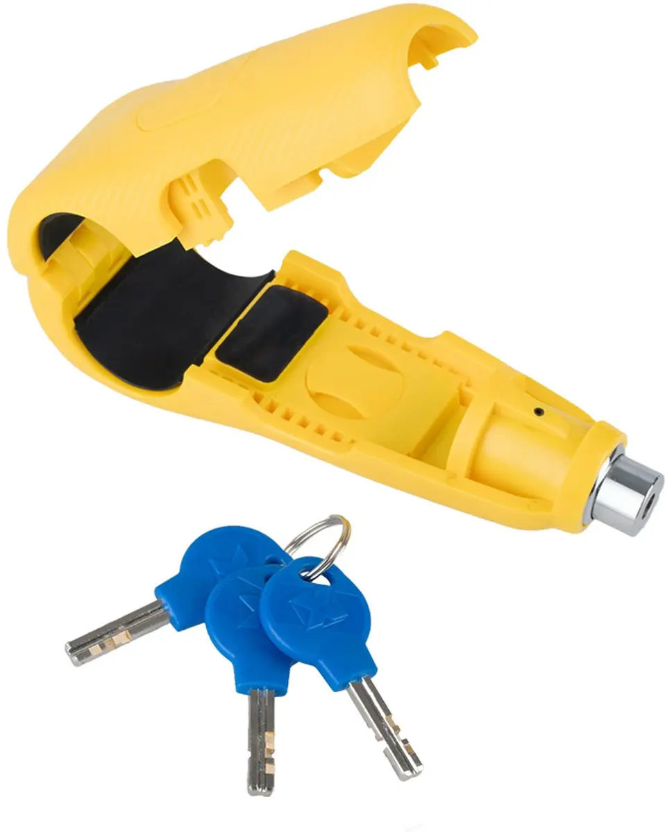 Oxford Remhendelslot Griplock LK302 - 120dB Alarm - Geel