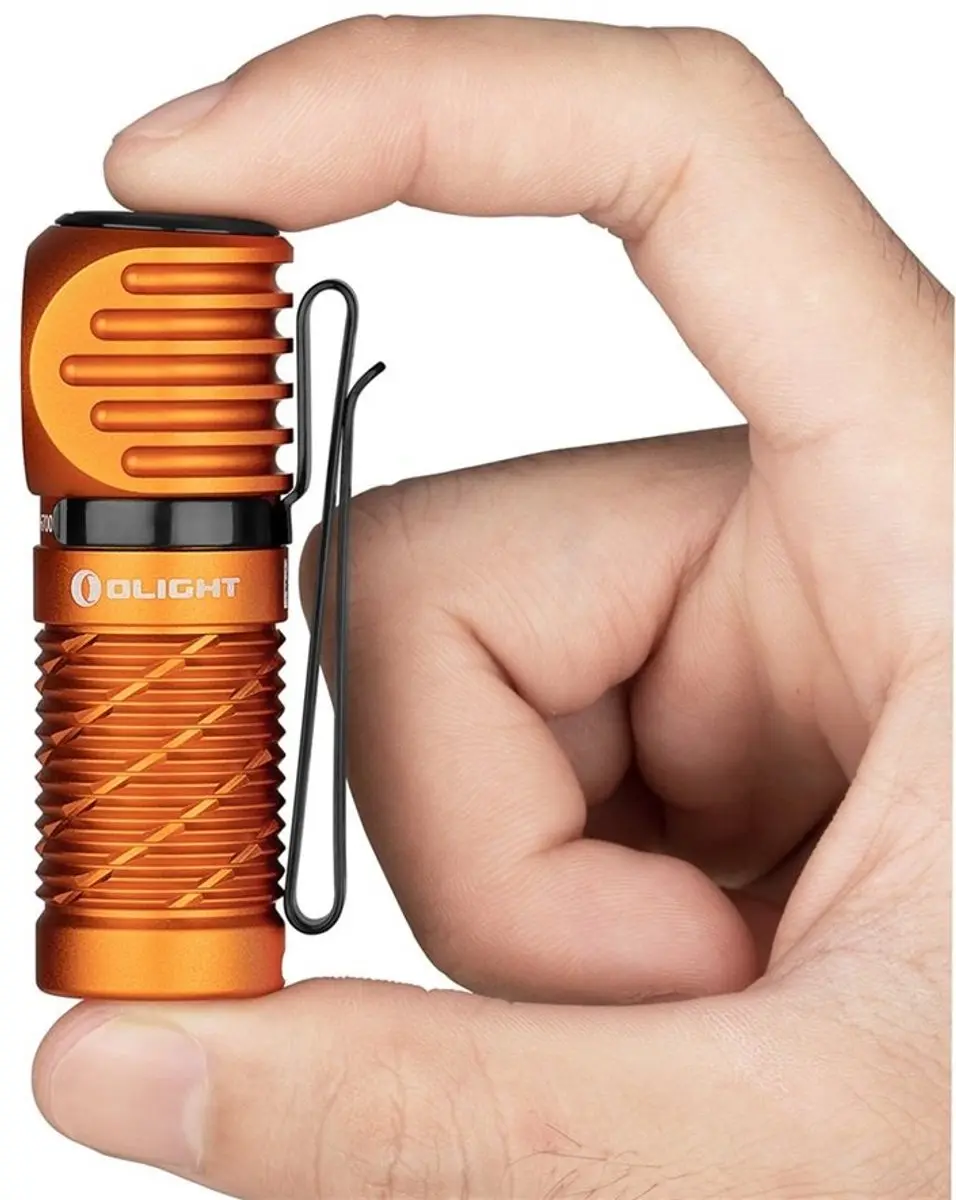 Olight Perun 2 Mini Koplamp - 1100 lm - Oranje - afbeelding 5 van 6