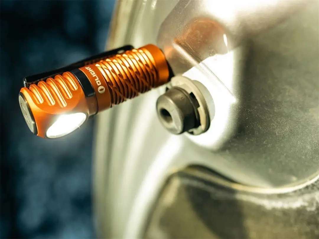 Olight Perun 2 Mini Koplamp - 1100 lm - Oranje - afbeelding 2 van 6
