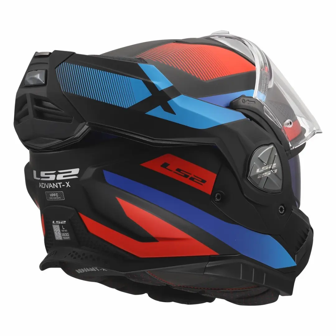 LS2 FF901 Advant X Nova Helm - XL - Zwart/Rood/Blauw