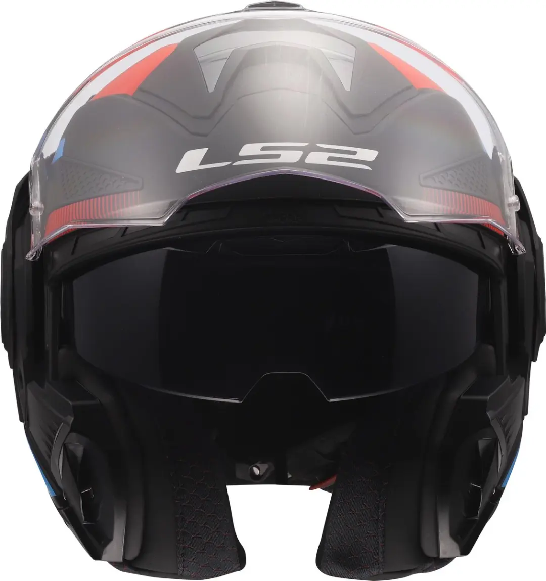LS2 FF901 Advant X Nova Helm - XL - Zwart/Rood/Blauw