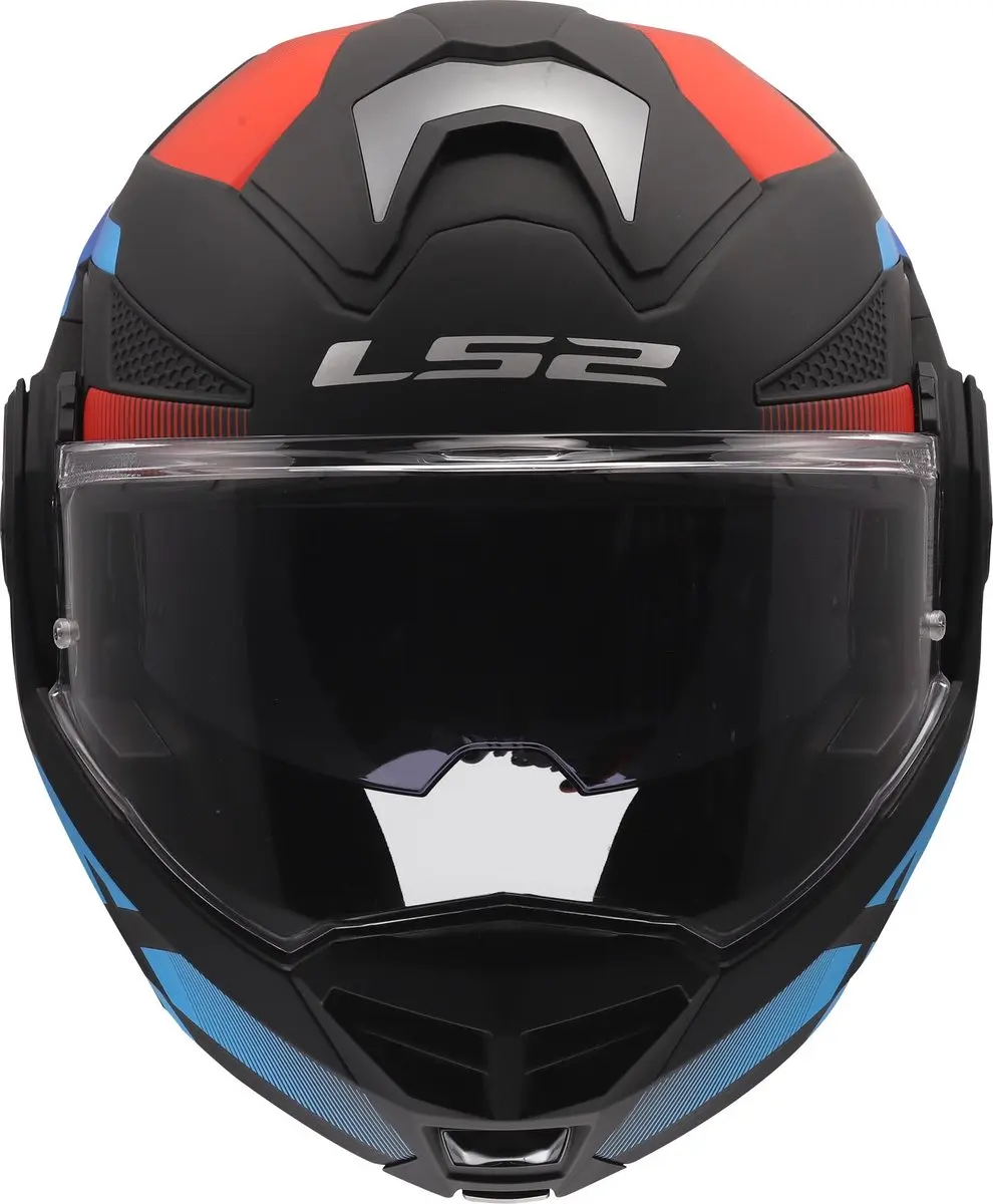 LS2 FF901 Advant X Nova Helm - XL - Zwart/Rood/Blauw