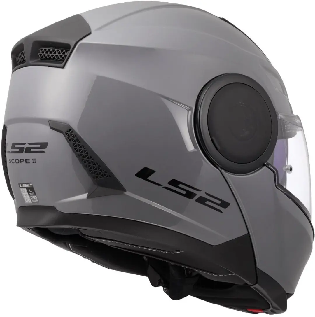 LS2 Helm Scope II FF902 - Maat S - Grijs