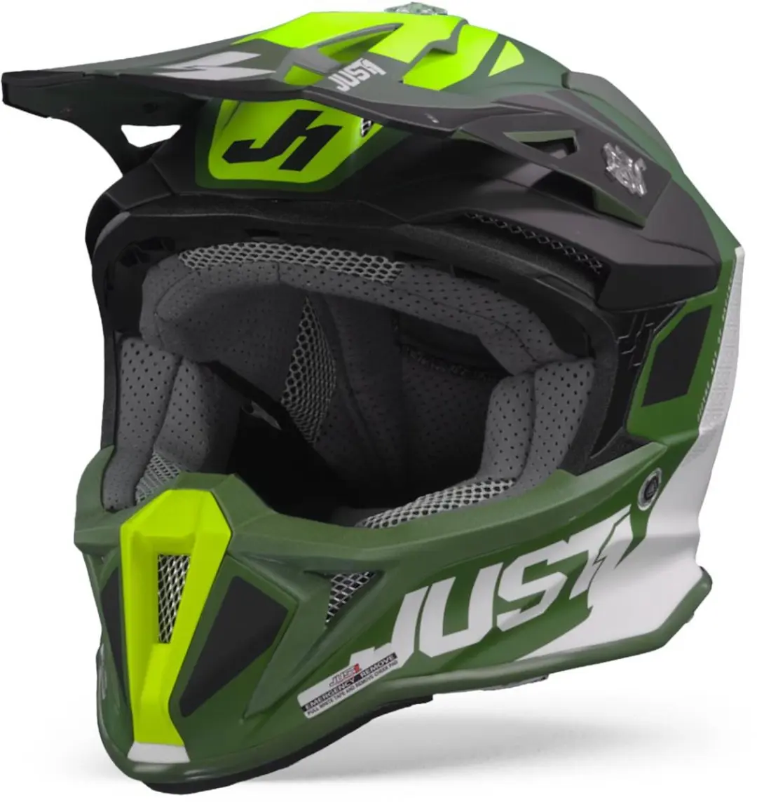 Just1 J18 MIPS Pulsar Leger Groen Zwart