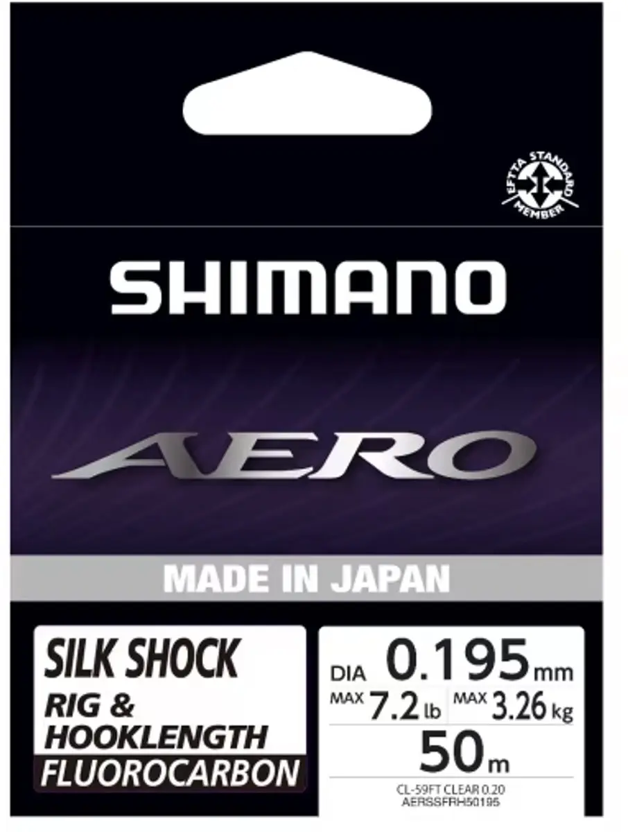 Shimano Aero Silk Shock Fluoro Rig 0.220mm - 50m