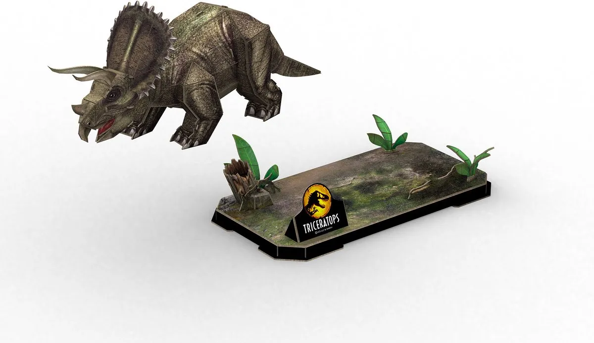 Revell Jurassic World Dominion Triceratops 3D Puzzel - 44 Stuks - Multi