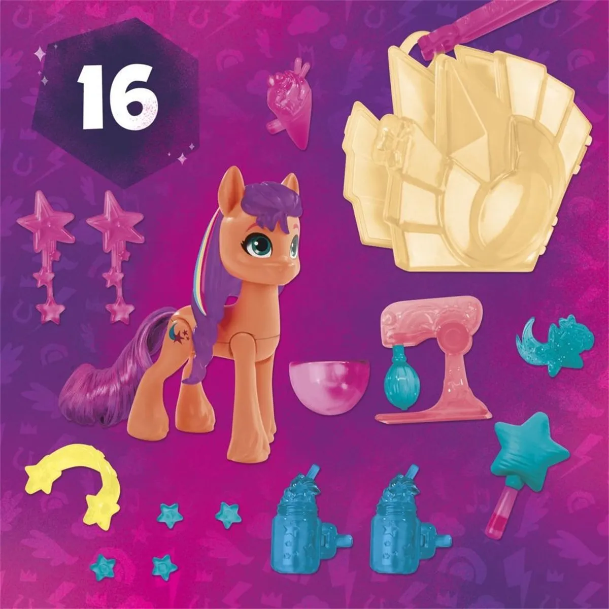Hasbro Sunny Starscout Cutie Mark Magic Speelfiguur - Multicolor