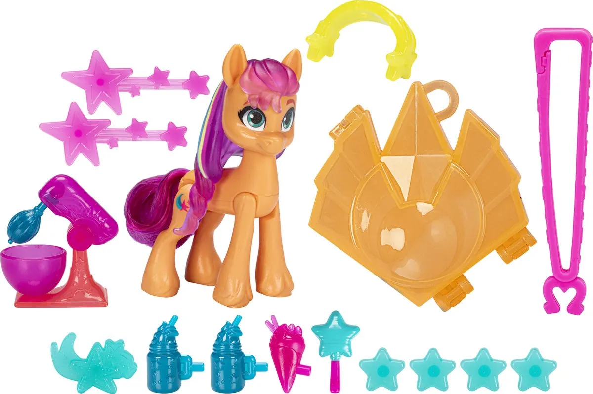 Hasbro Sunny Starscout Cutie Mark Magic Speelfiguur - Multicolor