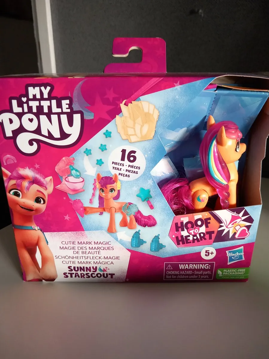 Hasbro Sunny Starscout Cutie Mark Magic Speelfiguur - Multicolor