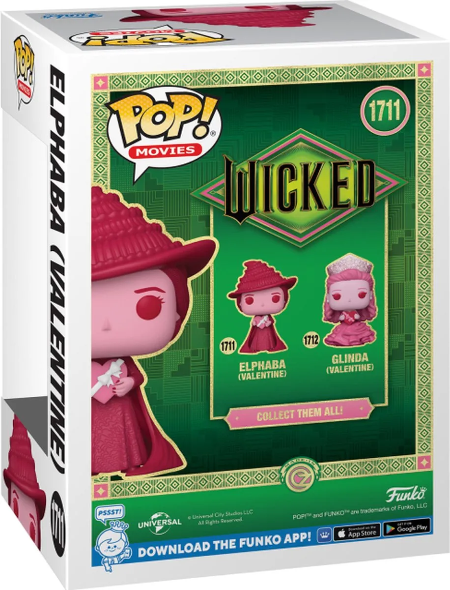 Funko Pop! Wicked Elphaba (Valentine) 1711 - Multicolor