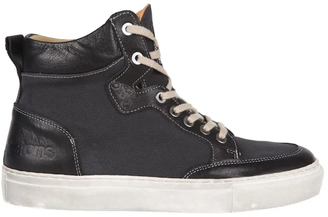Helstons Kobe Canvas Armalith Leer Grijs Zwart