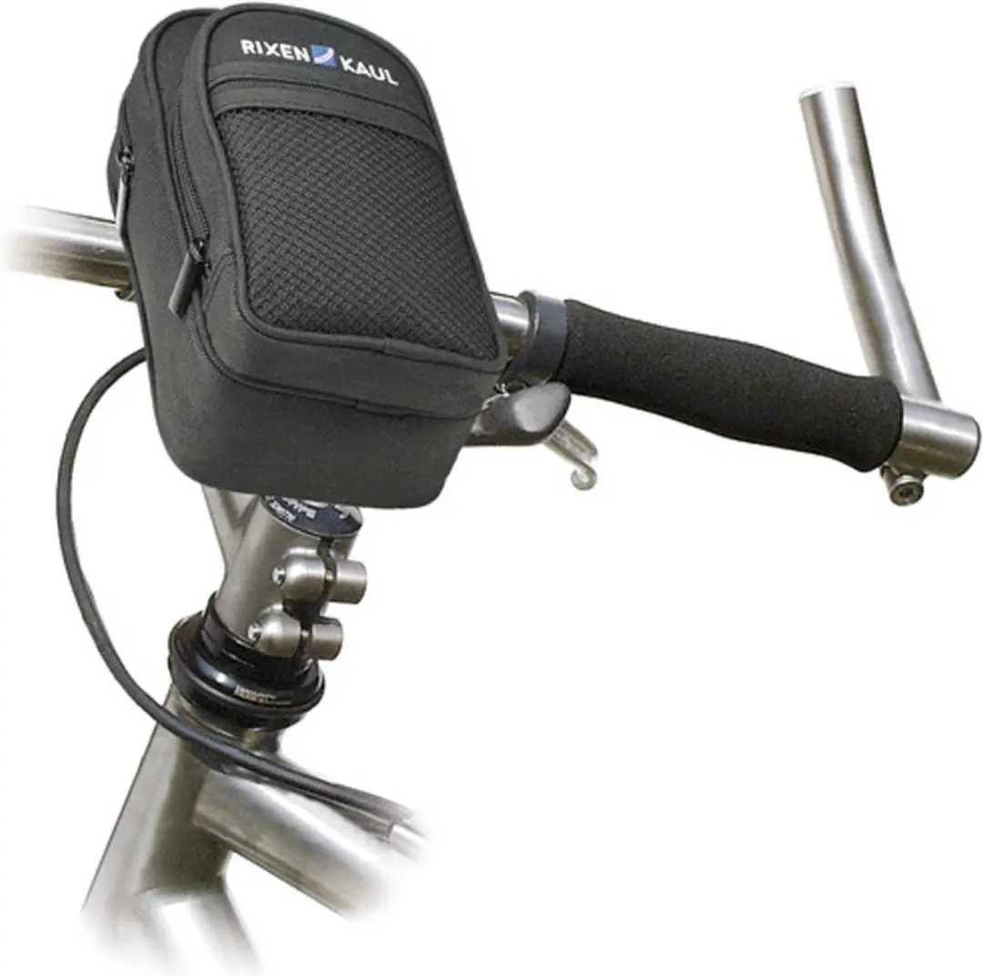 Klickfix Compact Fietstas - 2L - Zwart - afbeelding 6 van 6