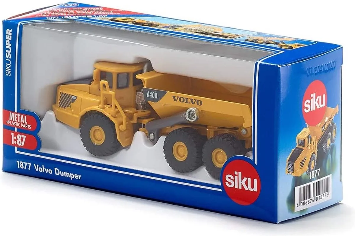 SIKU 1877 Volvo Dumper 1:87 - Geel