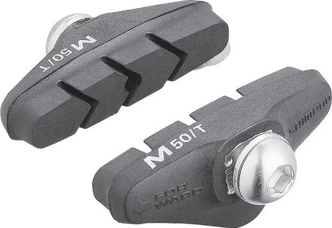 Shimano Remblokken M50T V-Brake 50x12mm - Zwart - afbeelding 4 van 6