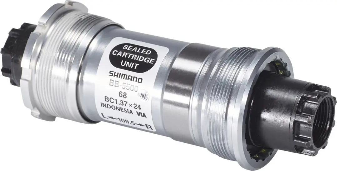 Shimano Octalink 105 BSA Trapaslager 68mm/118mm - Zilver