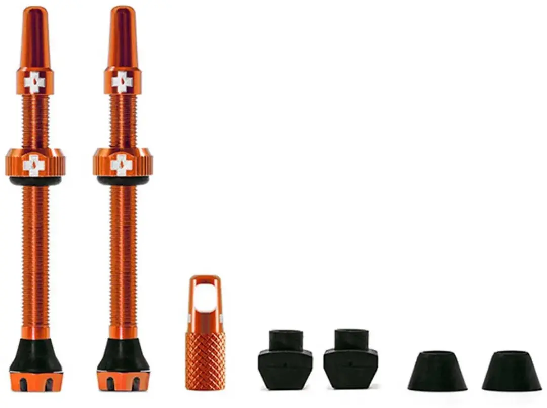 Muc-Off V2 Tubeless Ventielset 60mm - Oranje