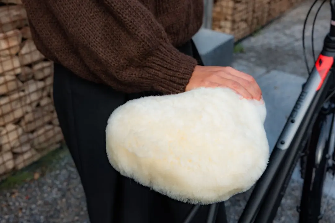 Willex Schapenvacht Zadeldekje - Wit Naturel