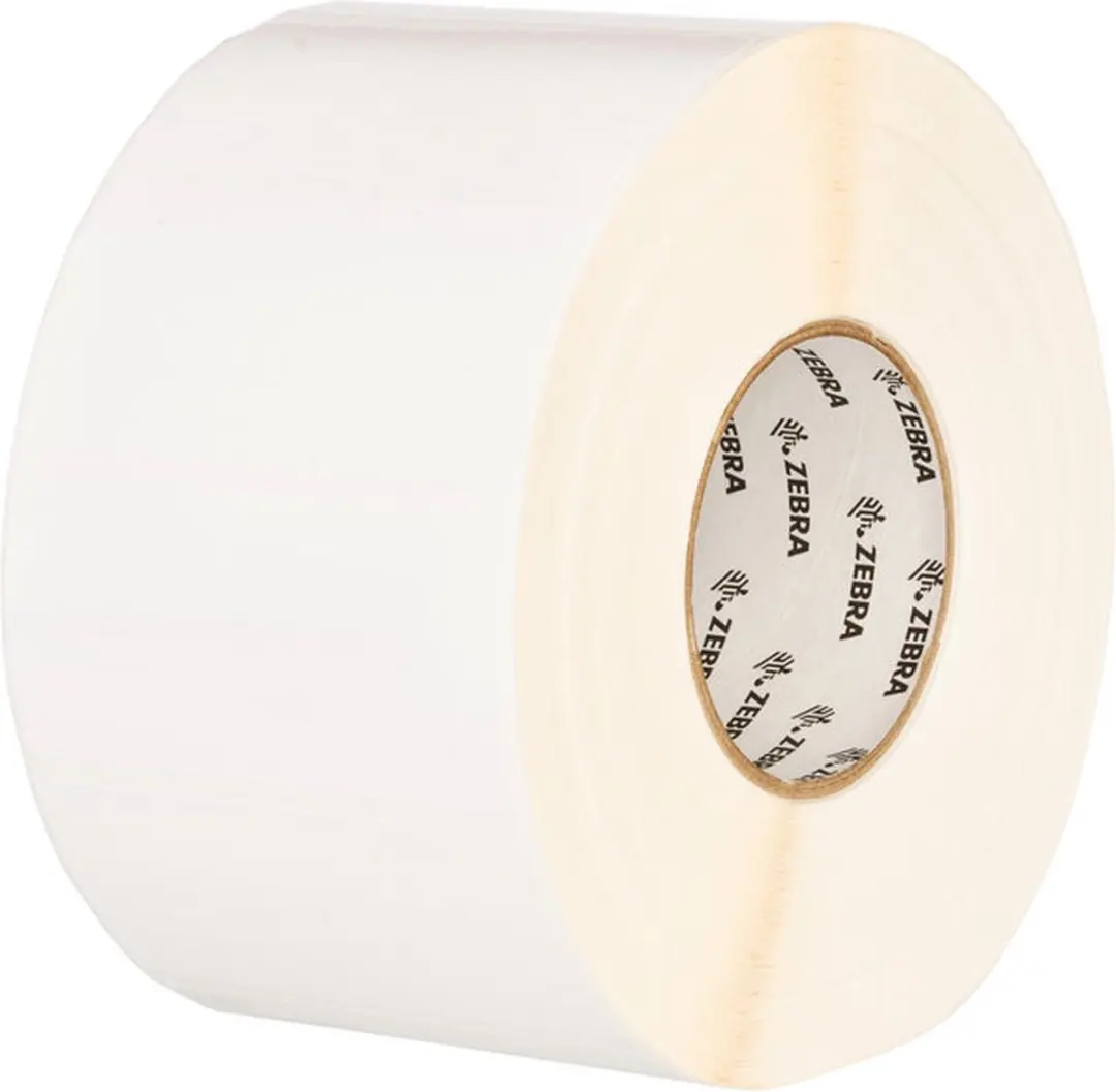 Zebra PolyO 3100T Labelrol - 4 Stuks - 102x152mm Zwart - afbeelding 2 van 4