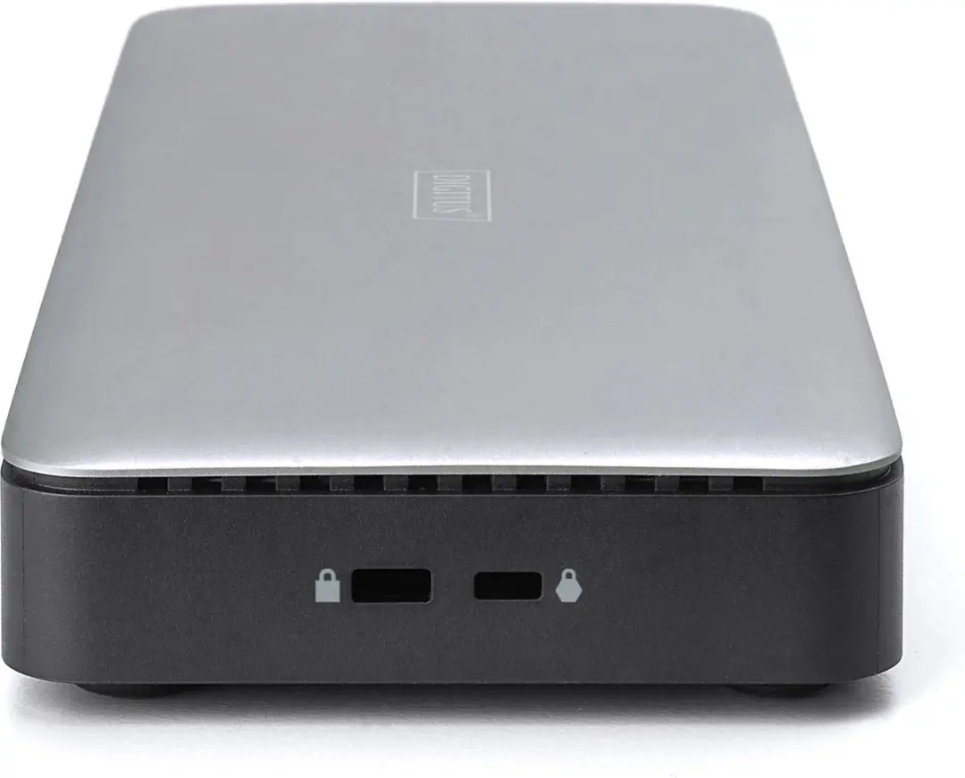 Digitus DA-70918 USB-C Dockingstation - Grijs/Zwart