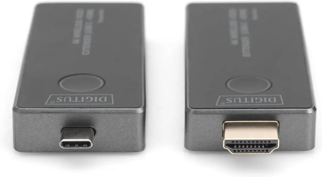 Digitus DS-55324 AV Extender - 2 Stuks - Grijs