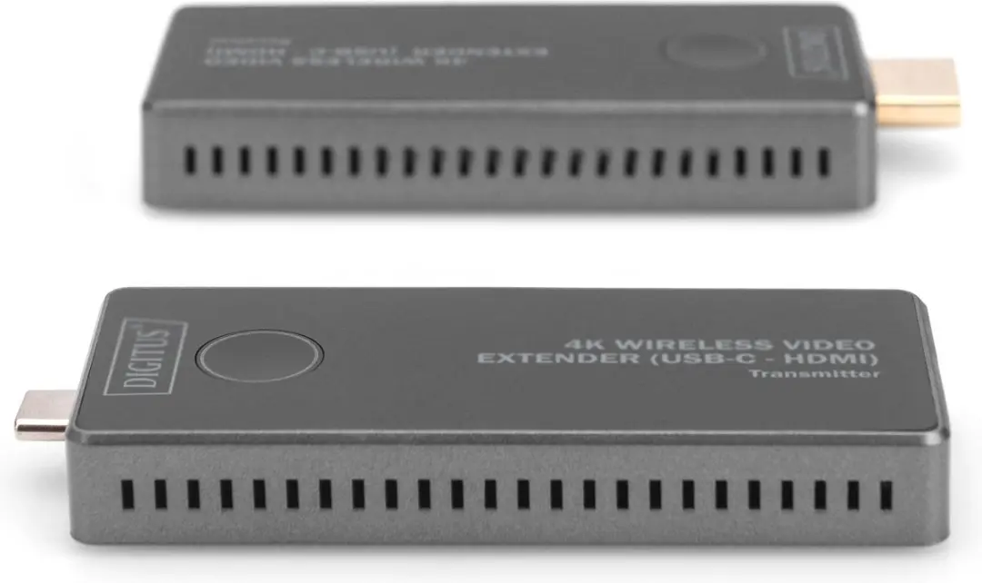 Digitus DS-55324 AV Extender - 2 Stuks - Grijs