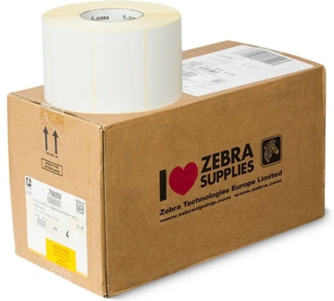 Zebra Z-SLCT 2000T 102x64mm - 2220 Labels/rol - Wit