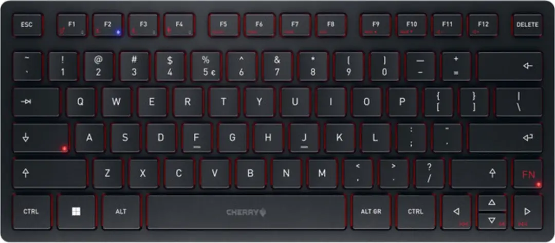Cherry KW 9200 MINI JK-9250BE-2 Toetsenbord - Black