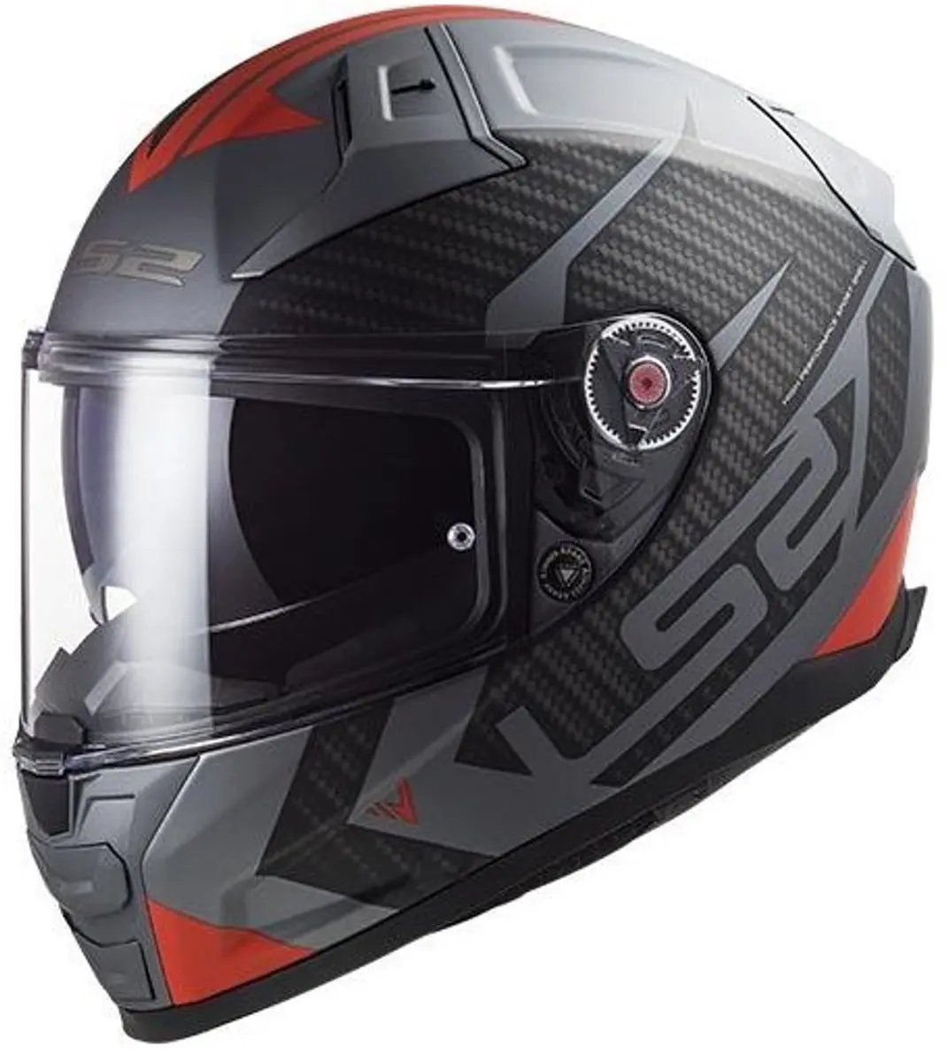 LS2 FF811 Vector II Splitter Mat Helm