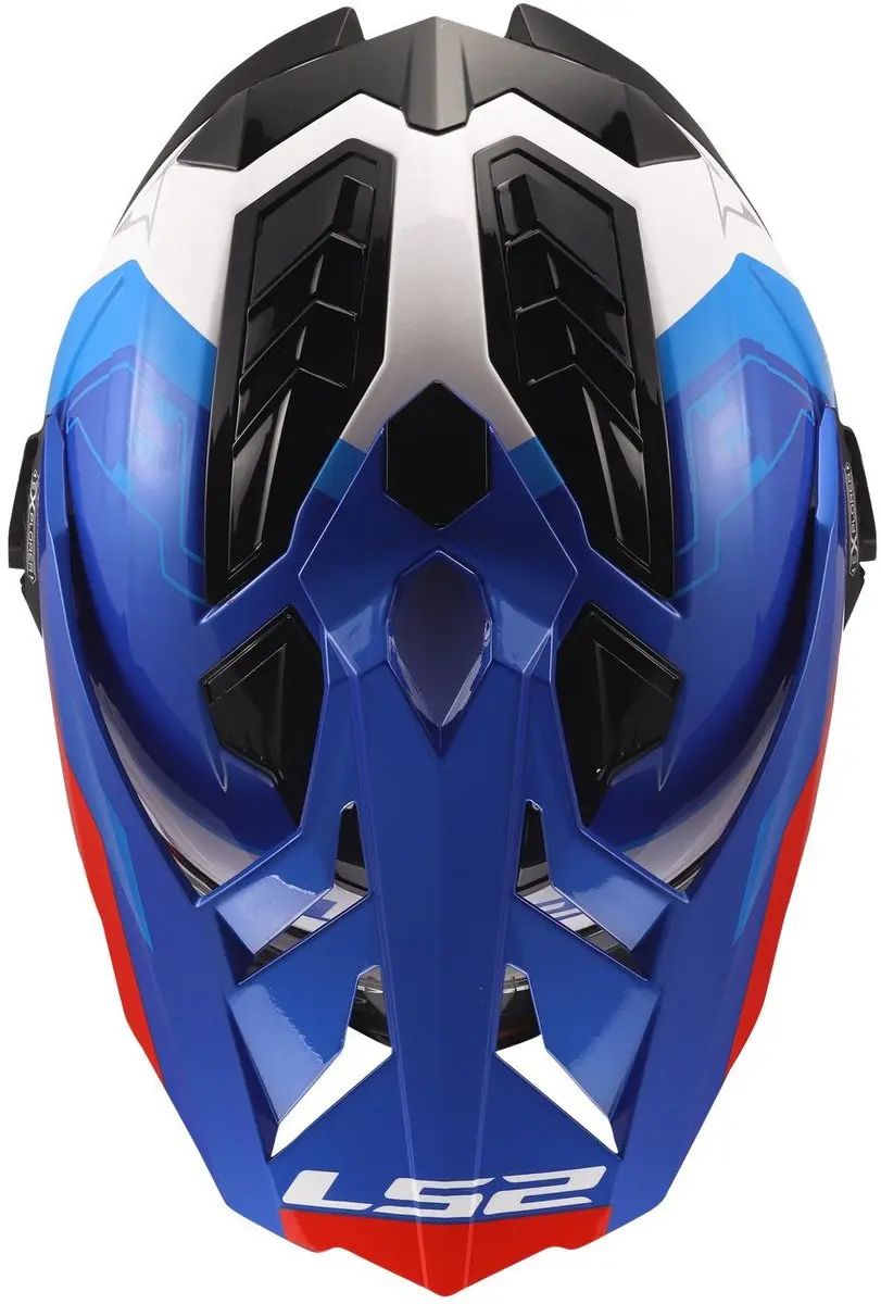 LS2 Explorer Hexa MX701 Helm - XS - Meerkleurig