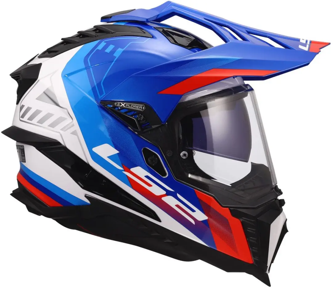 LS2 Explorer Hexa MX701 Helm - XS - Meerkleurig