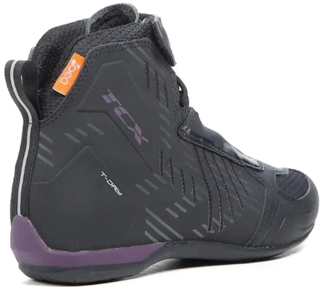 TCX R04D Lady WP Motorschoenen - Zwart/Paars - afbeelding 5 van 6