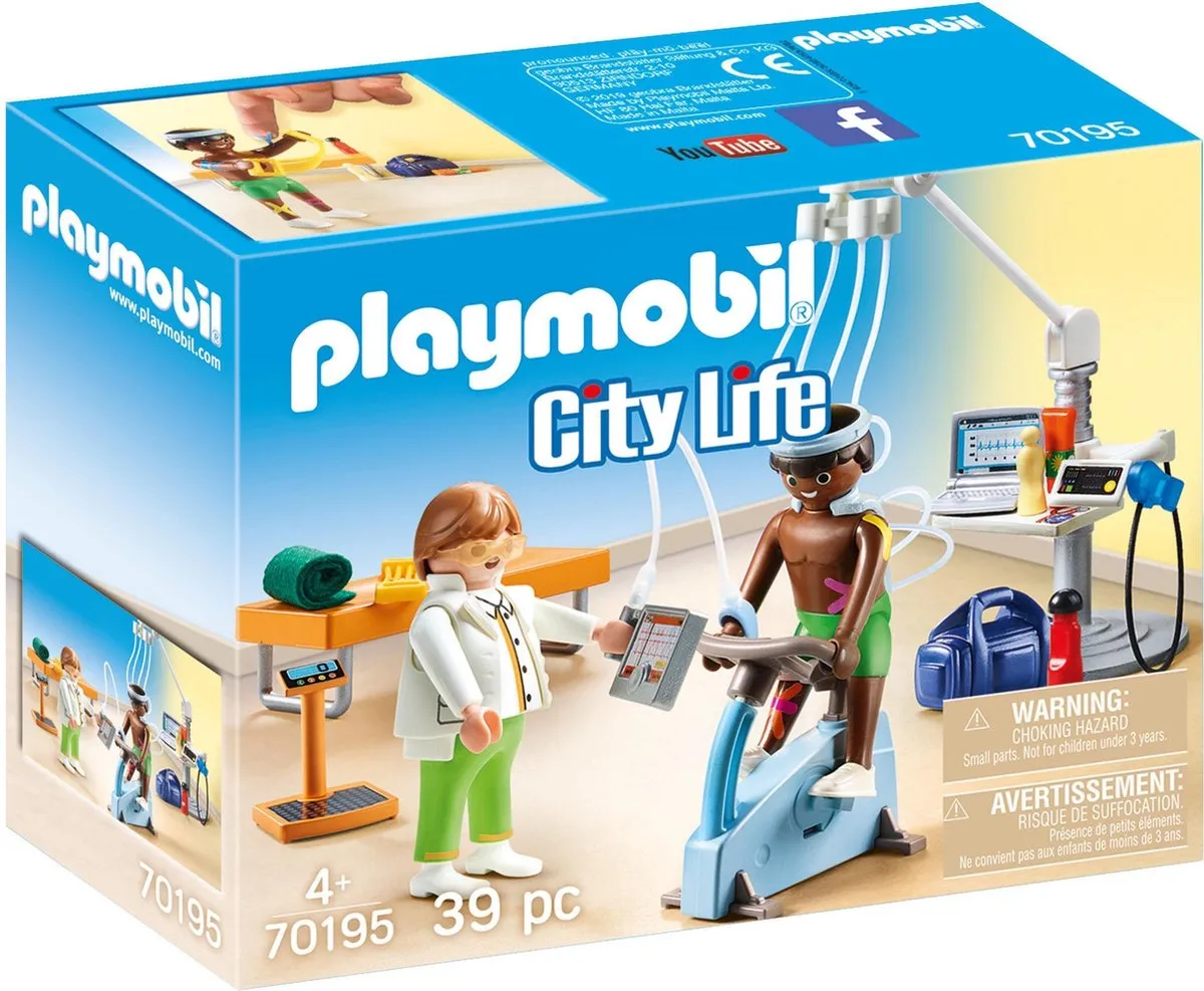 Playmobil City Life Praktijk Fysiotherapeut 70195