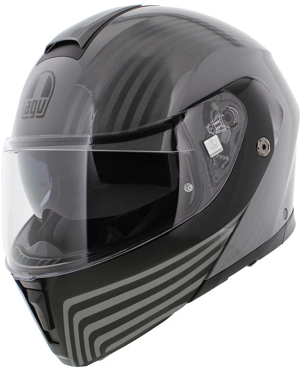 AGV Streetmodular systeemhelm Iseo grijs zwart L