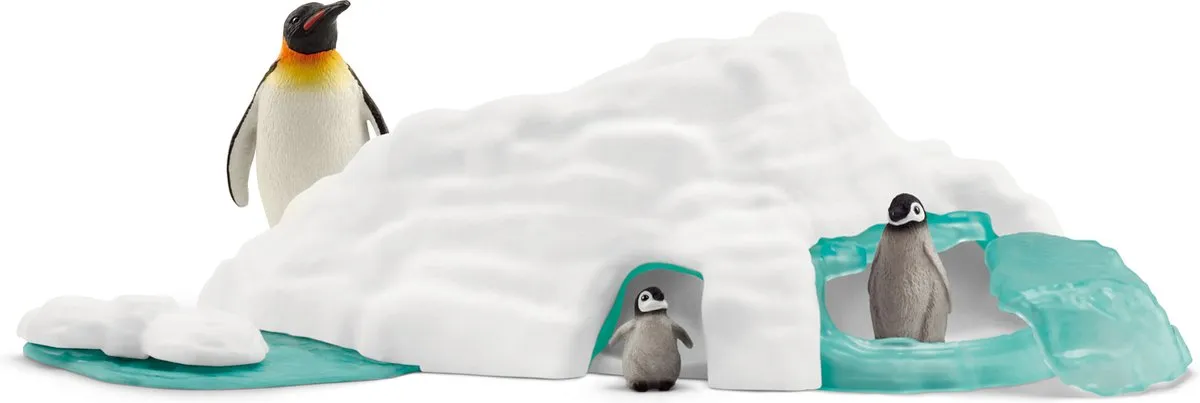 Schleich WILD LIFE Pinguïn Familie Fun 42661 - Multikleur