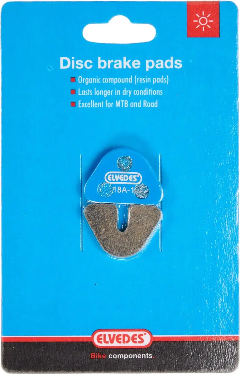 Elvedes Schijfrem Blokset 6864 Diatech Twincam - Blauw