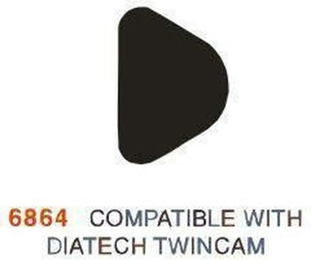Elvedes Schijfrem Blokset 6864 Diatech Twincam - Blauw - afbeelding 6 van 6