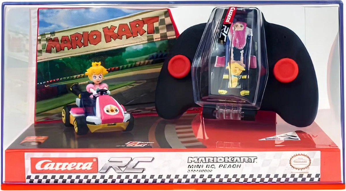 Carrera Mario Kart Mini RC Peach 11-delig - 2,4GHz - afbeelding 5 van 6